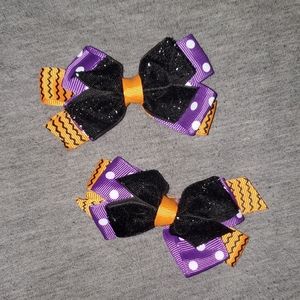 Cute Halloween themed bows